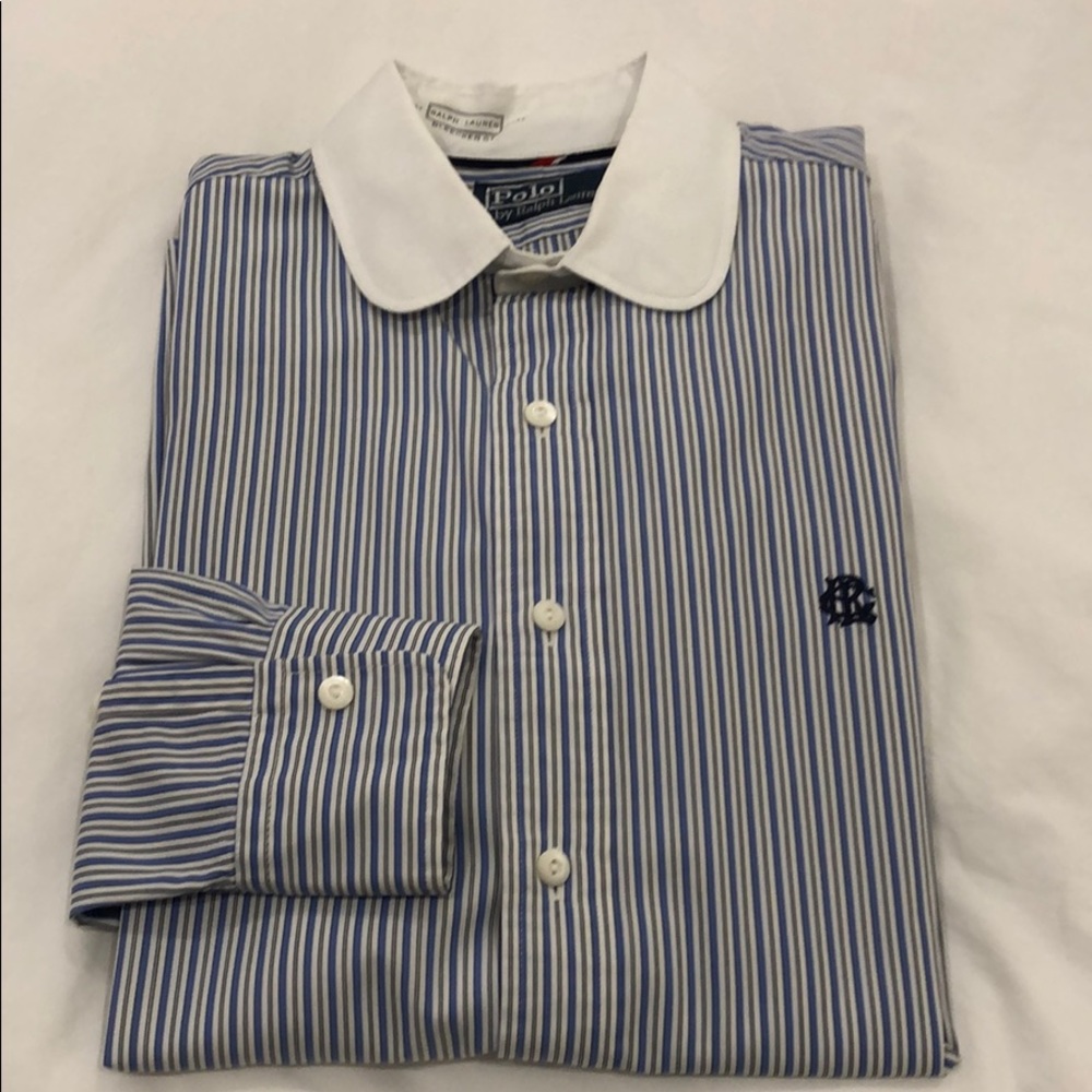 Ralph Lauren Cotton Woven Button Down